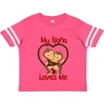 thumbnail image 3 of Inktastic My Nana Loves Me Monkey Boys or Girls Toddler T-Shirt, 3 of 5