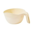 thumbnail image 2 of DOLITY Rice Washing Colander Home Fruit Vegetables Drain Basket Rice Washing Basket Beige, 2 of 9