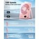 thumbnail image 4 of Ventilador de escritorio WHATOOK Small de 2000 mAh con 10 horas de batería recargable, 4 of 7