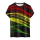 thumbnail image 4 of Tops para hombre, blusas y camisas de manga corta con cuello redondo para hombre Camisa de manga corta estampada para hombre Top/camisa de manga corta con cuello redondo Tops para hombre, 4 of 4