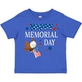 thumbnail image 3 of Inktastic Happy Memorial Day Eagle Boys or Girls Toddler T-Shirt, 3 of 5