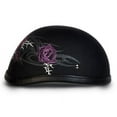 thumbnail image 3 of DAYTONA Novelty Skull Cap 1/2 Half Motorcycle Helmet 35 Styles NON DOT XS-XXL, 3 of 7