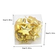 thumbnail image 4 of ToyKingdee Six-Pointed Star Christmas Ball Decoration, Mini Shiny Matte Christmas Tree Hanging Ornament Star Xmas Ball Decor, 4 of 4