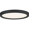 thumbnail image 1 of 11 inch 14W 1 Led Flush Mount-Earth Black Finish Bailey Street Home 71-Bel-4235968, 1 of 3