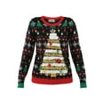 thumbnail image 5 of No Boundaries Christmas Sweater, Women's and Women's Plus, 5 of 5