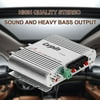 20W 12V Mini Hi-Fi Amplifier Booster Radio MP3 Stereo for Car Motorcycle Home