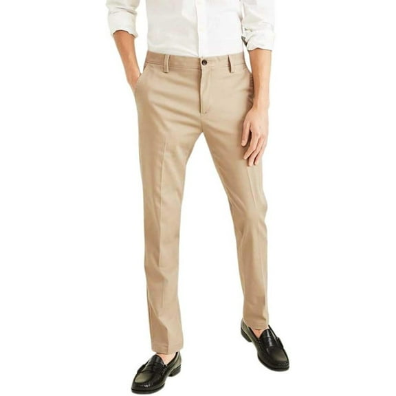 Dockers Men's Slim Fit Easy Khaki Pants Timberwolf Tan 31W x 34L
