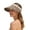 Coffee, variant on Wide Brim Sun Hat Boho Beach Hat for Outdoor Summer Sun with UPF and Breathable Design Desert Hat One Size