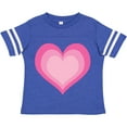 thumbnail image 3 of Inktastic Pink Valentine Heart Girls Toddler T-Shirt, 3 of 5