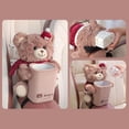 thumbnail image 5 of Car Trash Can with Tissue Holder, Bear-Shaped Tissue Box for Vehicle, Auto Interior Organizer for Truck, Car, SUV, 5 of 5