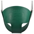 thumbnail image 5 of Swing Set Stuff Inc. Highback Half Bucket with 8.5 Ft. Coated Chains (Green), 5 of 7