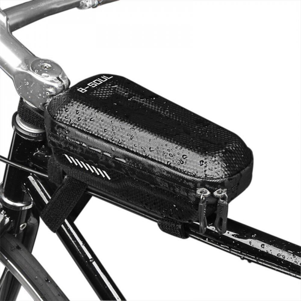 Fahrradrahmen Front-Top-Schlauch Premium wasserdichte Fahrradtasche Mountain Bike Fahrrad-Fronttasche Saddle Seat-Schlauchtasche Fahrrad-Handytasche Smartphone-Schnellverschluss