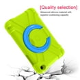 thumbnail image 5 of Galaxy Tab A 8.0" 2019 Case T290 T295, Allytech Shockproof 360 Rotating Kickstand Drop Protection Kids Friendly Rugged Anti-scratch Case Cover for Samsung Galaxy Tab A 8.0 2019 T290, Green/Blue, 5 of 9
