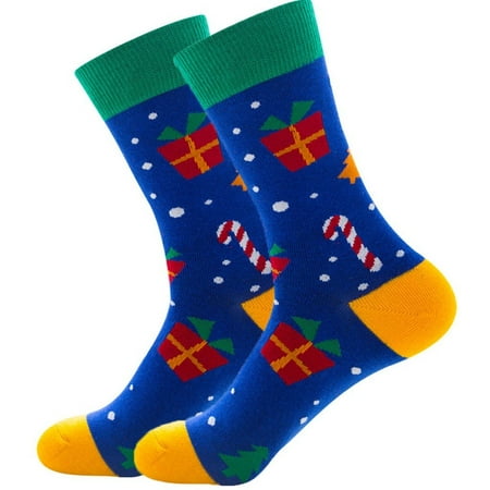 

〖Yilirongyumm〗 Socks Unisex Christmas Vintage Cashmere Fashionlong Sock Comfortable Socks