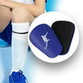 thumbnail image 1 of 2x Mini espinilleras de fútbol equipo protector de fútbol engranajes pequeños prácticos accesorios deportivos espinilleras de entrenamiento de fútbol 10cmx6cm, 1 of 8