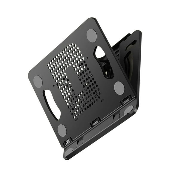 Masteelf  Plastic Laptop Stand Anti-slip Bracket Riser Vertical Black
