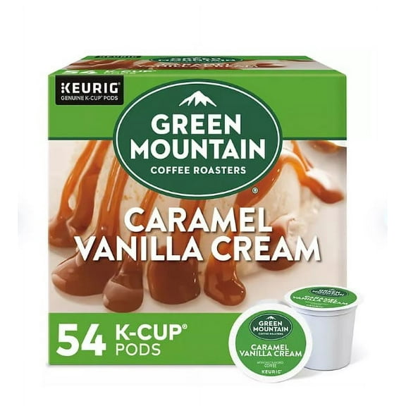 Caramel Vanilla Cream Flavored Coffee K-Cup Pods (54 ct.)