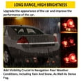thumbnail image 5 of Kojem Left Halogen Tail Light Brake Lamp for 2006-2016 Chevrolet Impala  25971597 GM2800193 Red Lens, 5 of 12