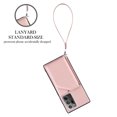 thumbnail image 5 of Wallet Case for Samsung Galaxy Note 20 Ultra(6.9 Inch) with Stand Card Slots Magnetic Closure Wrist Strap Cover, Slim Fit Skin Friendly Shockproof Drop Resistant Back Flip Folio Phone Case,Rosegold, 5 of 11