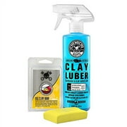 Chemical Guys CLY_113 OG Clay Bar & Lubber Synthetic Lubricant Kit, Light/Medium Duty (16 oz) (2 Items)