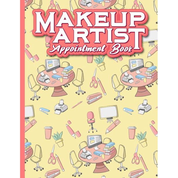 Makeup Artist Appointment Book 7 Columns Appointment Desk Book, Appointment Scheduler, Daily