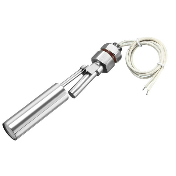 4.7" Stainless Steel Liquid Level Sensor Horizontal Floating Switch