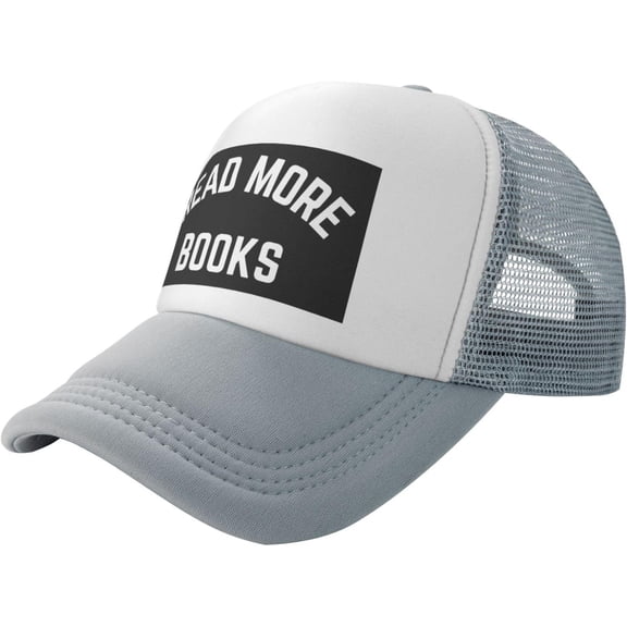 Read More Books Mesh Cap Unisex Baseball Cap Men Women Trucker Hat