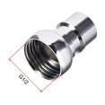 thumbnail image 3 of Unique Bargains Brass Faucet Tap Quick Connector G1/2 Female Thread Hose Pipe Socket Adapter Fitting for Dishwasher Washing Machine 3pc, 3 of 5