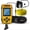Yellow, variant on Handheld Sonar Fish Finder with LCD Backlight, IP68 Waterproof Depth Detector, 3937.01 Inch Detection Range for Kayak & Ice Fishing, Battery Not Included