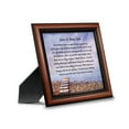 thumbnail image 1 of Memorial Picture Frames Sympathy Gift, Condolence Card, Photo Frames for Sympathy Gift Baskets, Bereavement Gifts In Memory of Loved One, Memories Wall Decor, Love is Never Lost Framed Poem, 8675W, 1 of 8