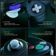thumbnail image 2 of Arrocent GC Controller, Replacement for Gamecube Controller, Compatible with Wired USB Game Cube Controller/PC Windows 7 8 10 (ClearBlue), 2 of 5