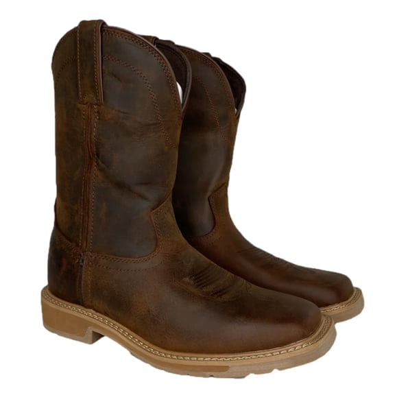 Justin® Men's Buster Pecan Brown Water Buffalo Work Boots SE3100