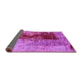 thumbnail image 2 of Ahgly Company Indoor Square Oriental Pink Industrial Area Rugs, 7' Square, 2 of 4
