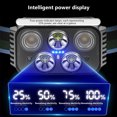 thumbnail image 3 of VOLKMI Outdoor Led Headlights Portable Usb Rechargeable Smart Sensor Headlamp Flashlight For Hiking Camping Fishing, 3 of 8