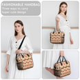 thumbnail image 6 of Pioneer Flower Floral Print Pattern Womens Lunch Box for Work,Insulated Large Lunch Bag,Leakproof Adult Lunch Bag for Work,Beach,Travel,Picnic,Camping, 6 of 6