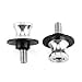 thumbnail image 3 of Suuonee Swing Arm Spool, 2PCS 6/8/10mm Motorcycle CNC Rear Stand Swing Arm Spool Sliders Stand Swingarm Bobbins(8mm Silver), 3 of 3