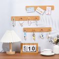 thumbnail image 3 of 8Pcs Felt Pin Board Bar Strips Wheat Self-Adhesive Bulletin Board Sticky Notes Rectangle with 40Pcs Iron Map Pins for Memo Notepads Photos Notes Classroom Home Office Schedules Wall Decor, 3 of 9