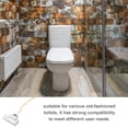thumbnail image 4 of OULII Daily Use Flush Lever Toilet Tank Parts Brass 1Set Square Bend, 4 of 8