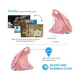 thumbnail image 5 of "Ratón Vertical Inalámbrico Recargable Ergonómico De 2,4 G  Genérica C18 Lab.G, Rosa ", 5 of 5