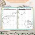 thumbnail image 2 of 2026-2027 Planner Academic Planner Calendar Notebook(Jul.2026-Jun.2027,6.3"x8.5")Weekly Monthly Planner Perfect for Office Schedule Academic Supplies, 2 of 7