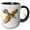 Black/White, variant on , Cozumel Thrasher, 15oz Two-tone Blue Mug