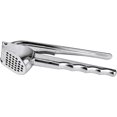 thumbnail image 1 of 38194 Commercial Grade Self Cleaning Cast Aluminum Garlic Press, 6.5-Inch, 1 of 3
