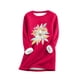 thumbnail image 2 of Ailaofu Womens Long Sleeve O Neck Sweatshirt Casual Warm Winter Pullover Sweatshirt Loose Fit Tops, 2 of 3
