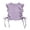 Purple, variant on Ticikt Toddler Girl's Candy Color Short Sleev Crop Tops Ruched Drawstring Tee T Shirts,Color:Blue,Size:4-5 Years