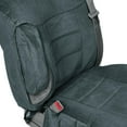 thumbnail image 3 of BDK TS-303-CC_AMAUG Velour Fabric Front Seat Cover for Trucks SUV Integrated Armrest TS (Charcoal), 1 Pack, 3 of 10