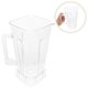 thumbnail image 3 of Jarra licuadora transparente de gran capacidad para batidos y jugos, jarra de plástico reutilizable para mezclar en la cocina y bebidas para fiestas, 2 l, 3 of 8