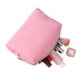 thumbnail image 6 of Homhougo Makeup Bag for Travel Cosmetic Bag with Inner Pocket Waterproof Makeup Bags Toiletry Bag for Women Girls Pink, 6 of 11