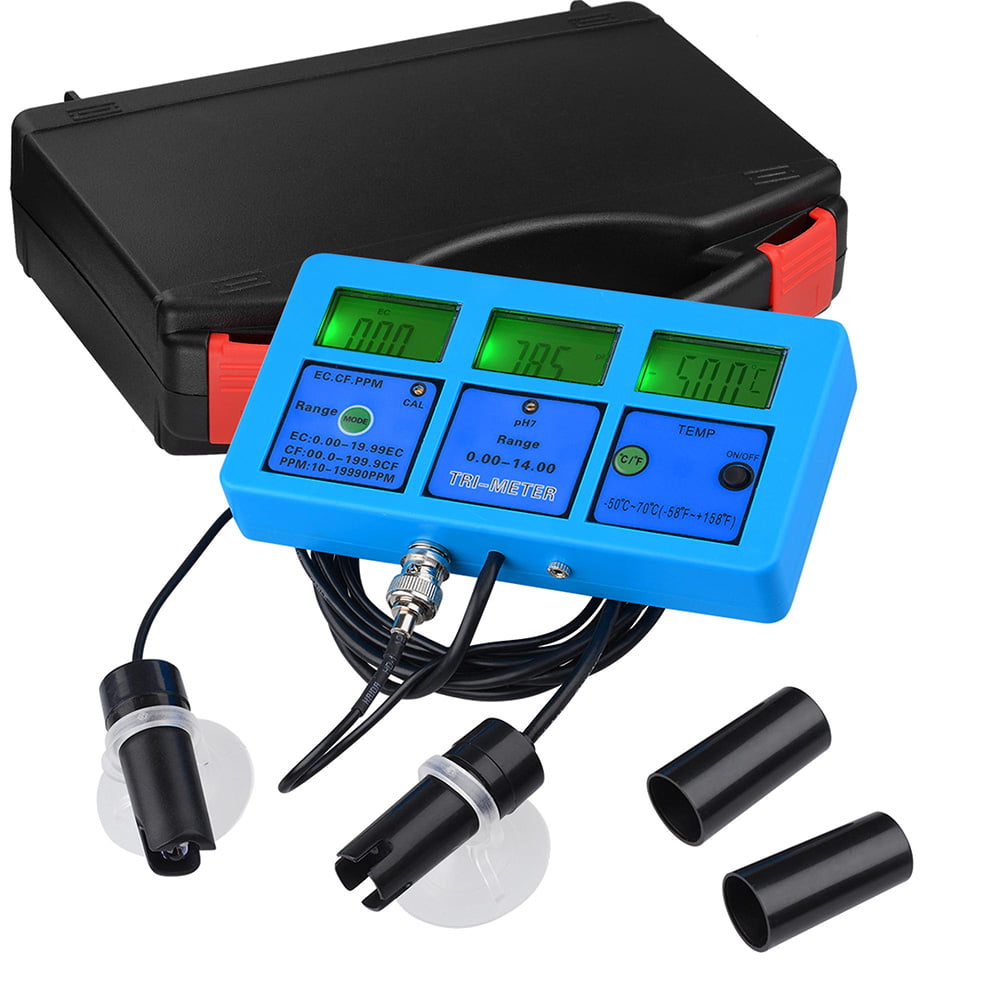 5 In 1 Water Quality Multi-parameter PH EC CF TDS Temp ppm Tester Monitor
