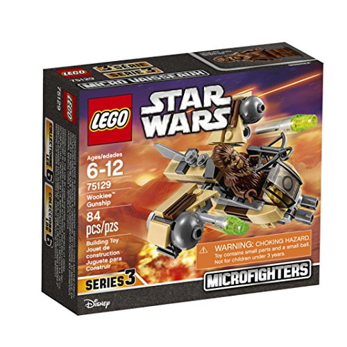 Star Wars Building Blocks Set Wookie Gunship Model Bricks Toy With Figures Gift 