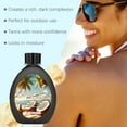 thumbnail image 3 of Natural Bronzer Tanning Lotion with Coconut Oil, Tanning Bed Lotion With Bronzer, Indoor Suntan Lotion Tanning Lotion For Bed, DHA-Free for Sensitive Skin, 3 of 6